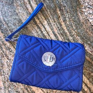 Vera Bradley Blue Wristlet Wallet